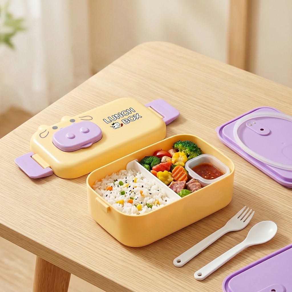 Meal Prep Or Prep Meal - Lancheira Bento Infantil de Plástico para