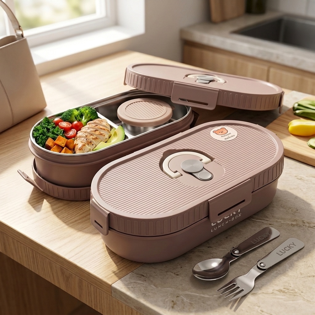 Meal Prep Or Prep Meal - Caixa Bento de Aço Inoxidável 304