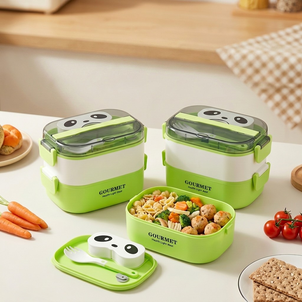 Meal Prep Or Prep Meal - Caixa Bento Plástica Micro-ondas com 1/2