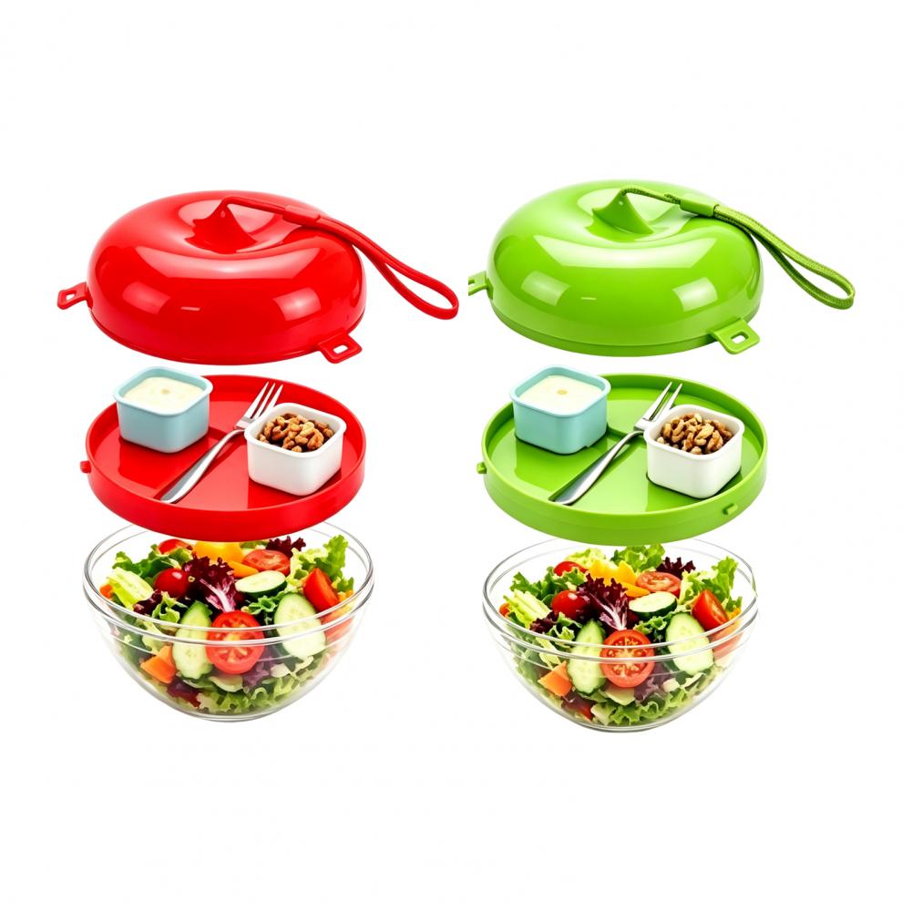 Meal Prep Healthy Lunch - Tigela Portátil para Preparação de Refeições