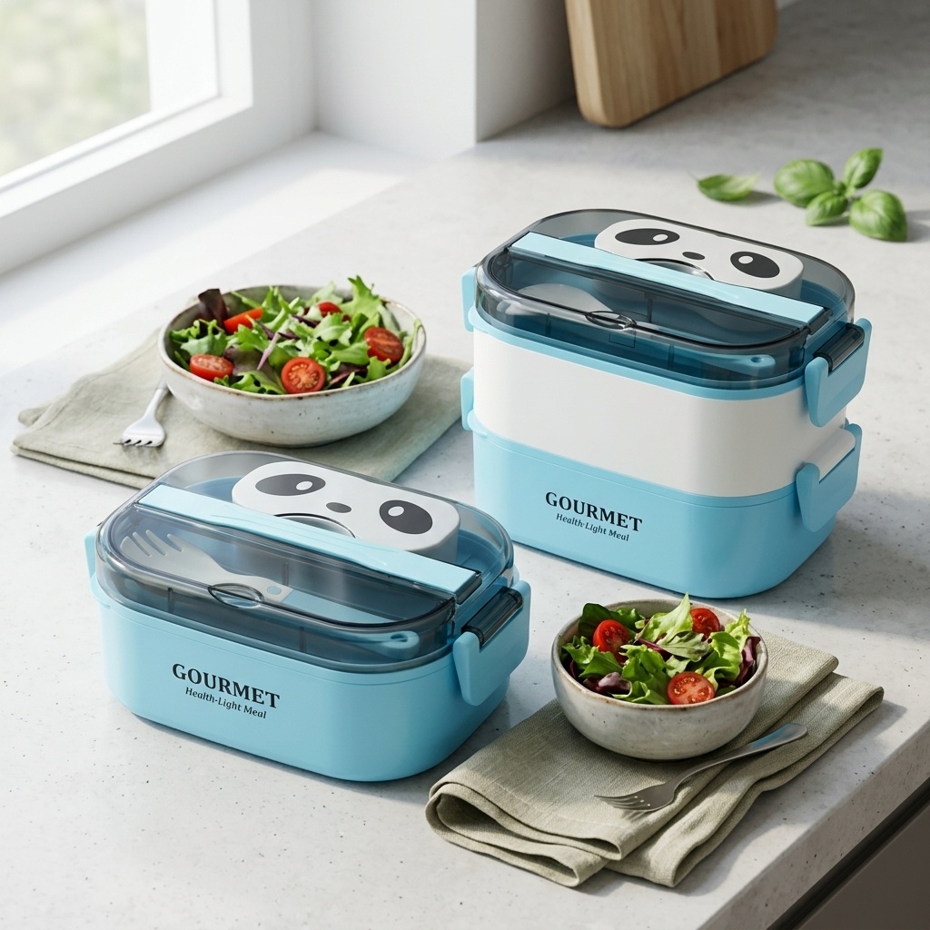 Meal Prep Or Prep Meal - Marmita Plástica Segura para Micro-ondas, Caixa