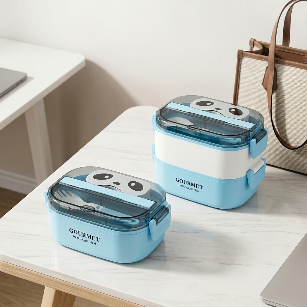 Meal Prep Or Prep Meal - Marmita Plástica para Micro-ondas, Dividida para