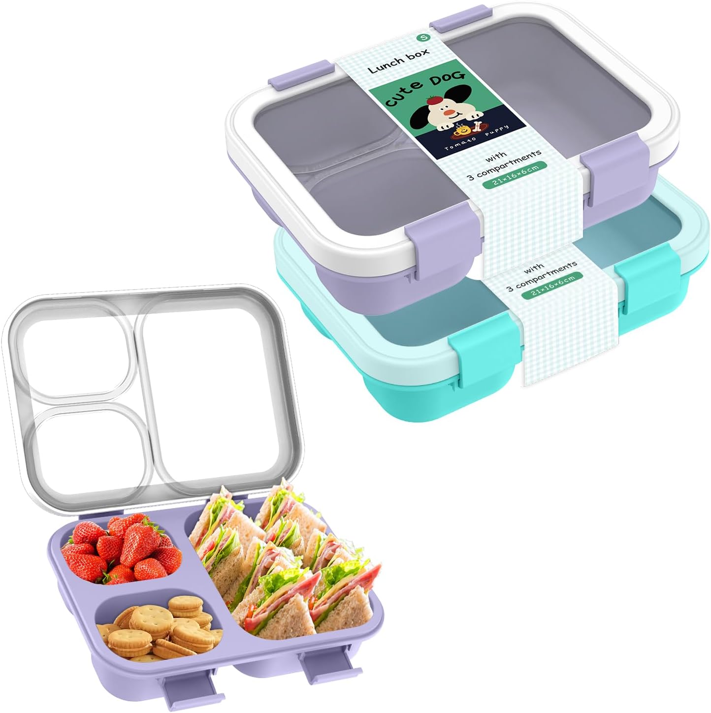 Lancheira com tampas Recipient - Meal Prep Jars With Lids avaliação e preço