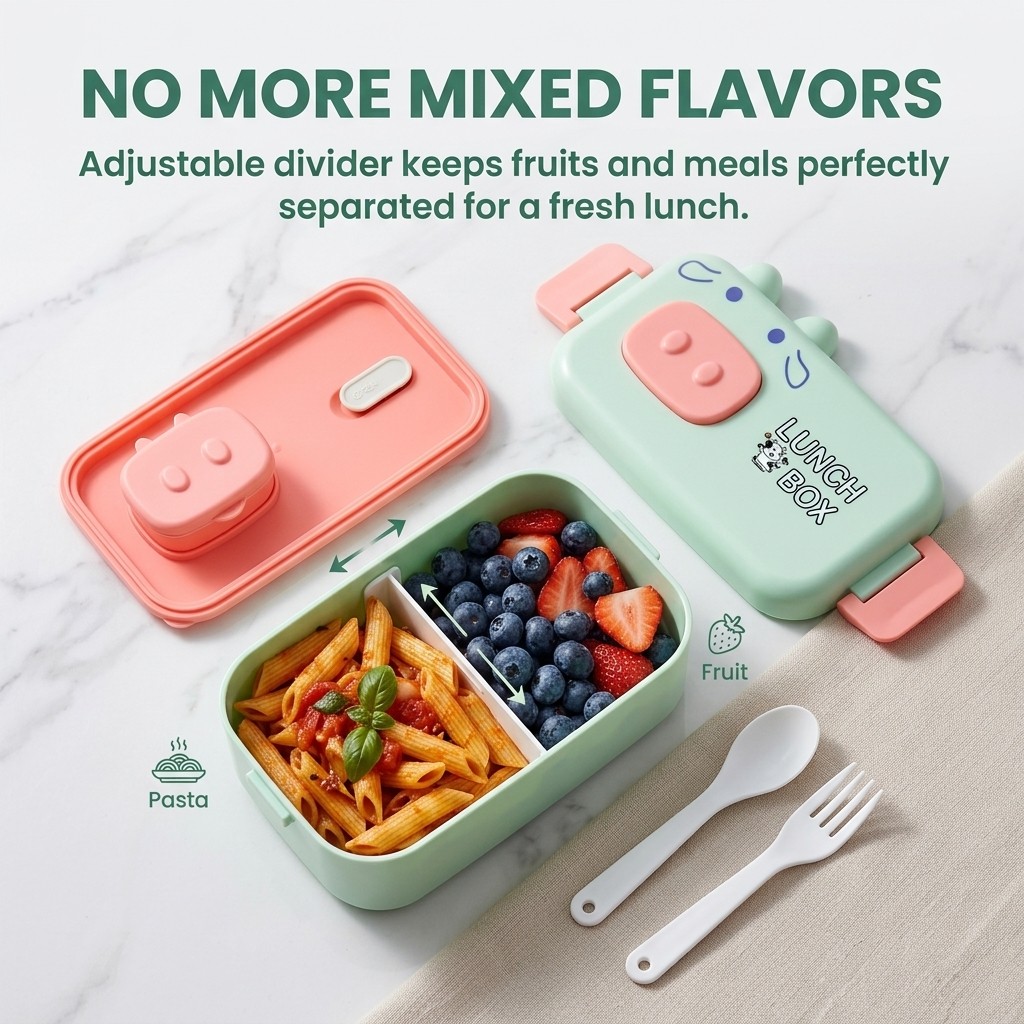 Lancheira Infantil Fofa de Plá - Meal Prep Or Prep Meal avaliação e preço