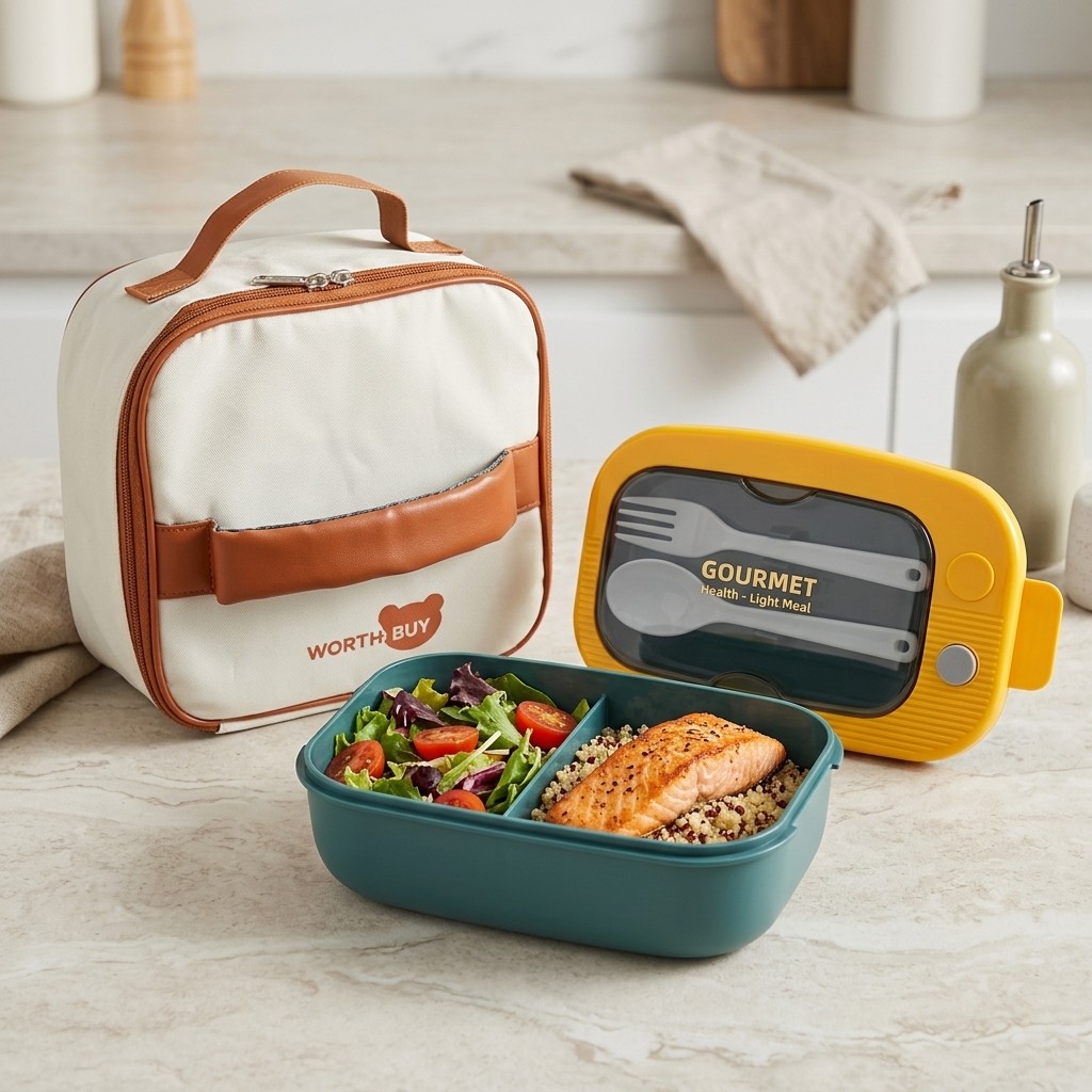 Caixa Bento Plástica com 2 Com - Meal Prep Or Prep Meal avaliação e preço