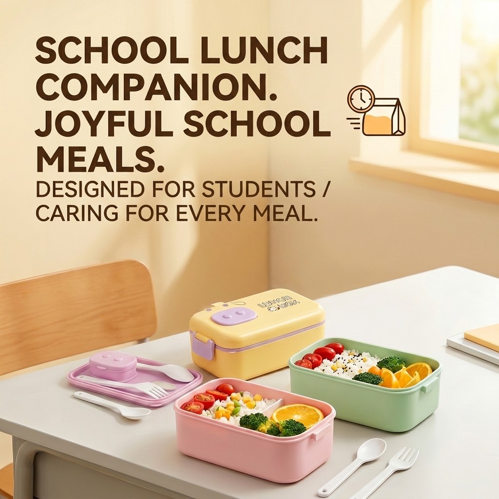 Lancheira Bento Infantil de Pl - Meal Prep Or Prep Meal avaliação e preço