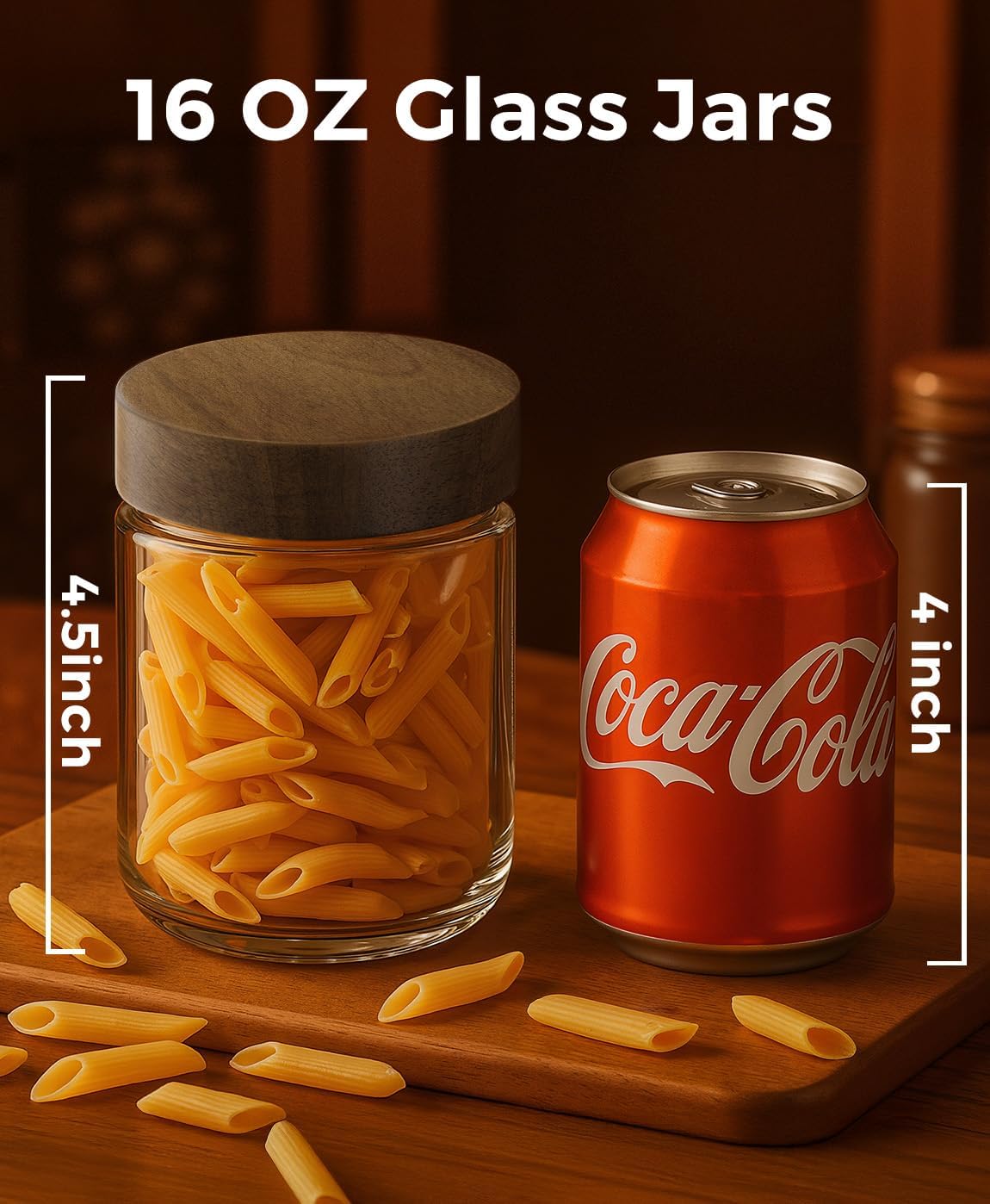 Potes de Vidro Mason de Boca L - Meal Prep Jars With Lids avaliação e preço