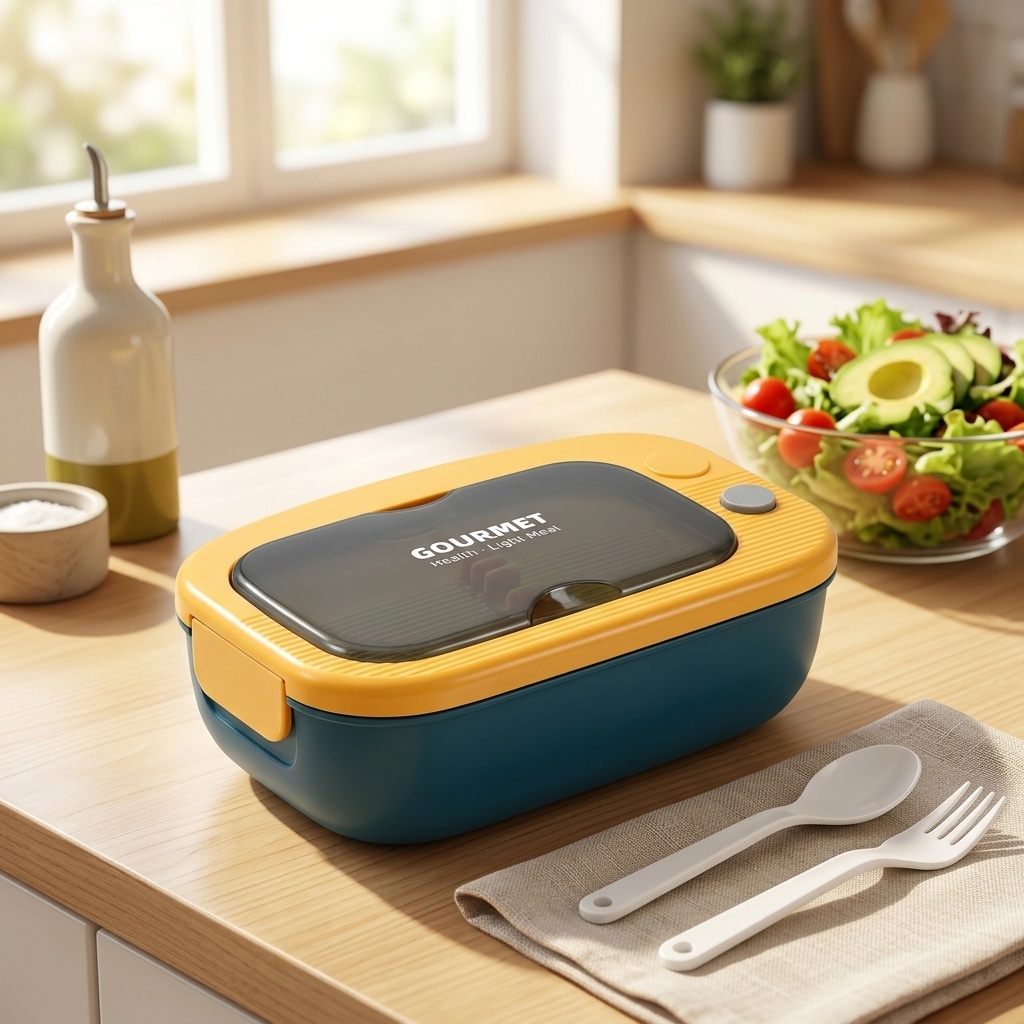 Marmita Plástica Bento com 2 C - Meal Prep Or Prep Meal avaliação e preço