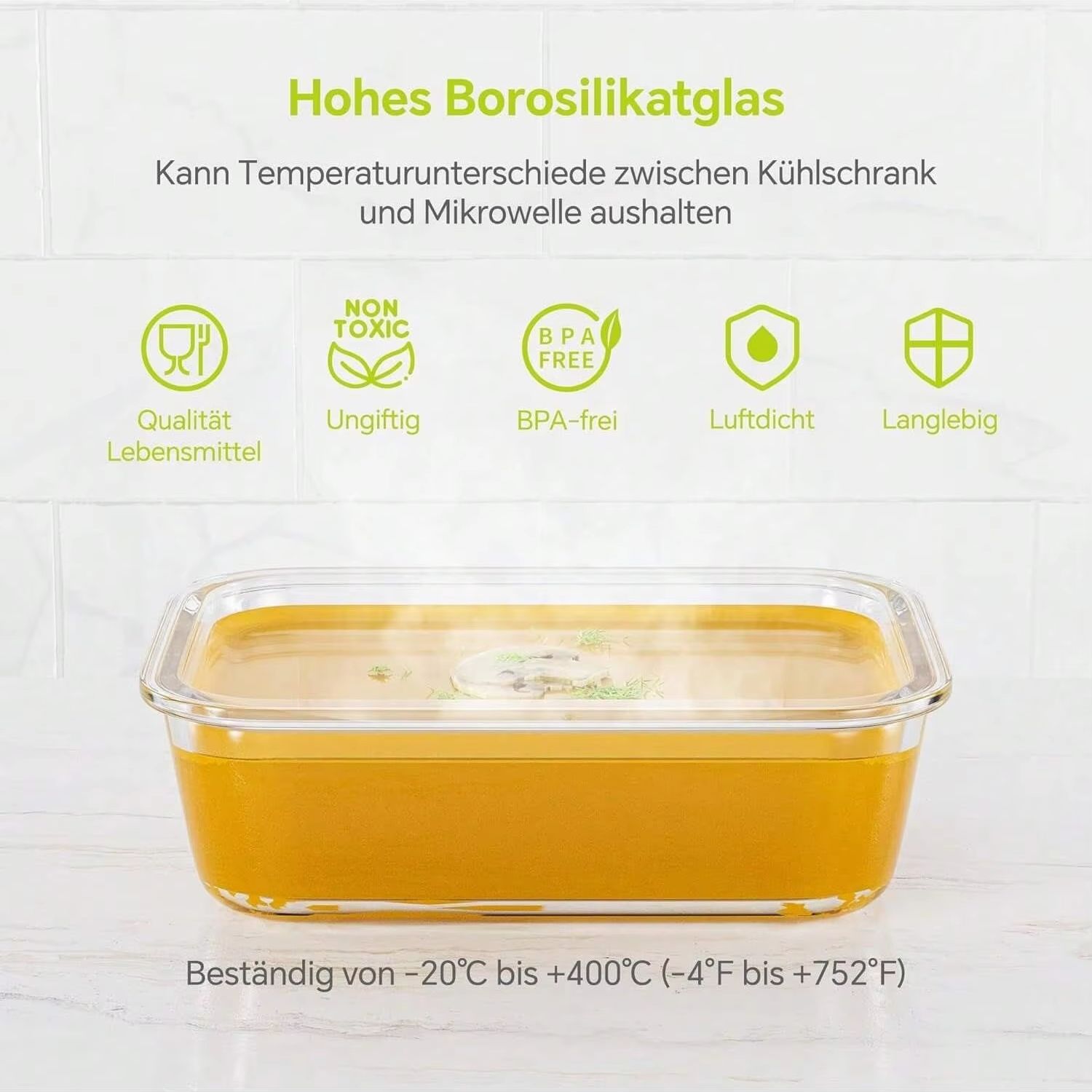 Recipiente de vidro para armaz - Meal Prep Jars With Lids avaliação e preço