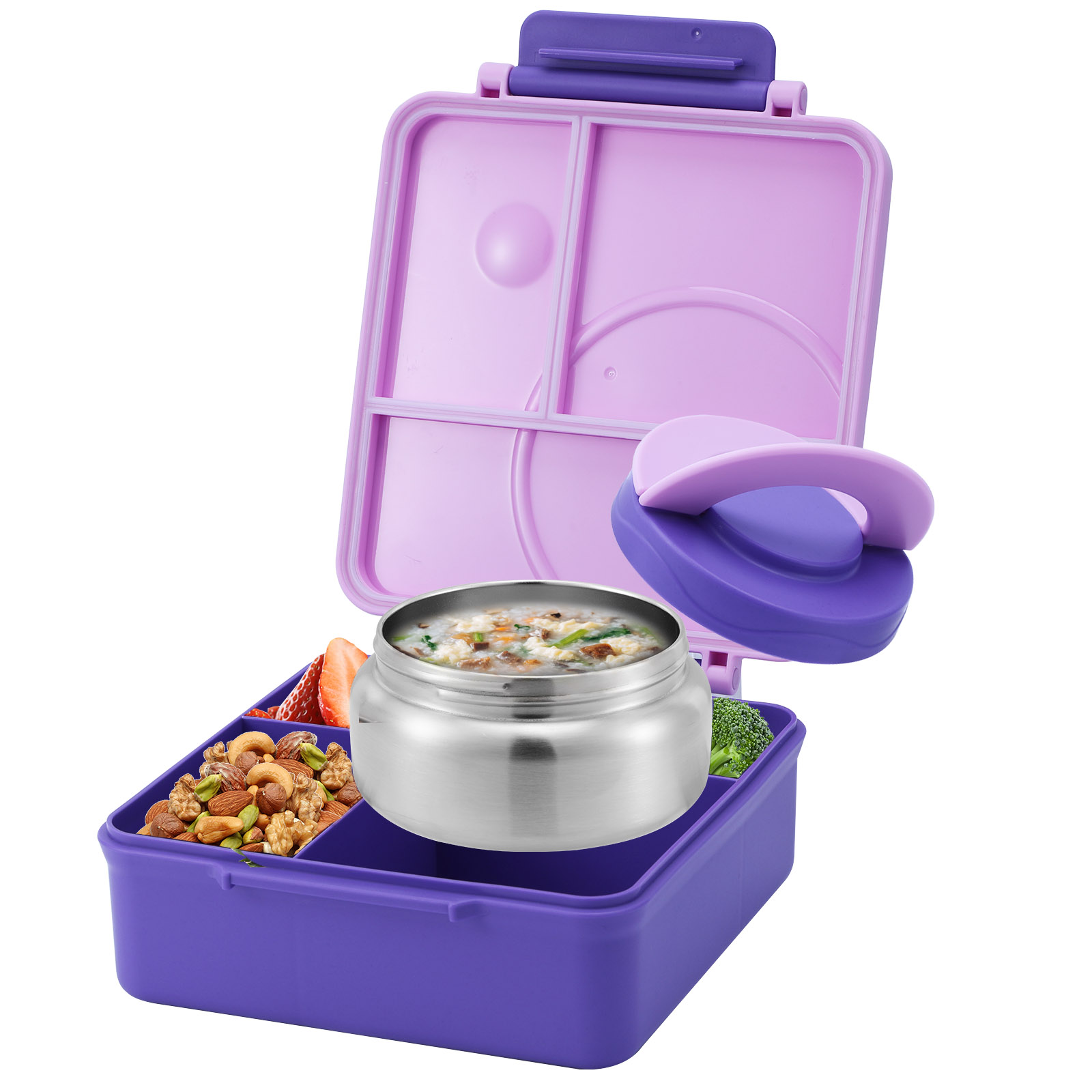 Lancheira de quatro grades com - Meal Prep Soup avaliação e preço