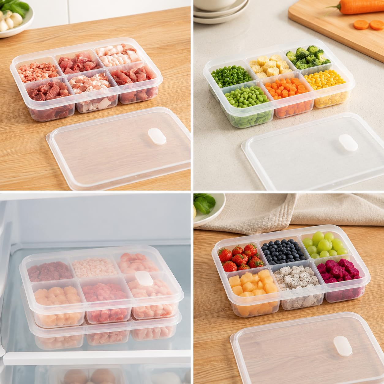 Caixa de Armazenamento para Fr - Meal Prep Frozen Food avaliação e preço