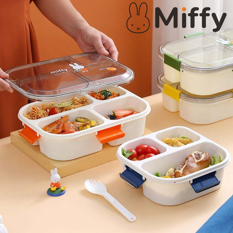 Lancheira Kawaii Miffy com Tam - Meal Prep No Microwave avaliação e preço