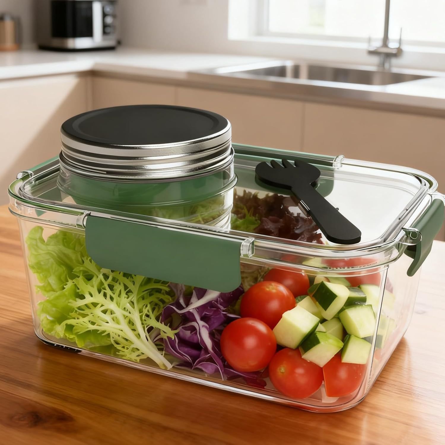 Jarra solar para armazenamento - Meal Prep Jars With Lids avaliação e preço
