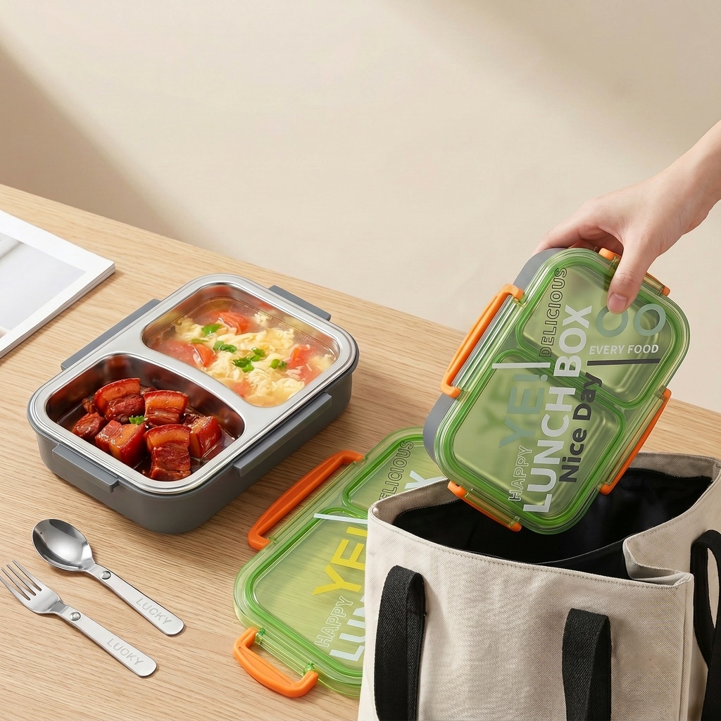 Marmita de Aço Inoxidável 304  - Meal Prep Or Prep Meal avaliação e preço