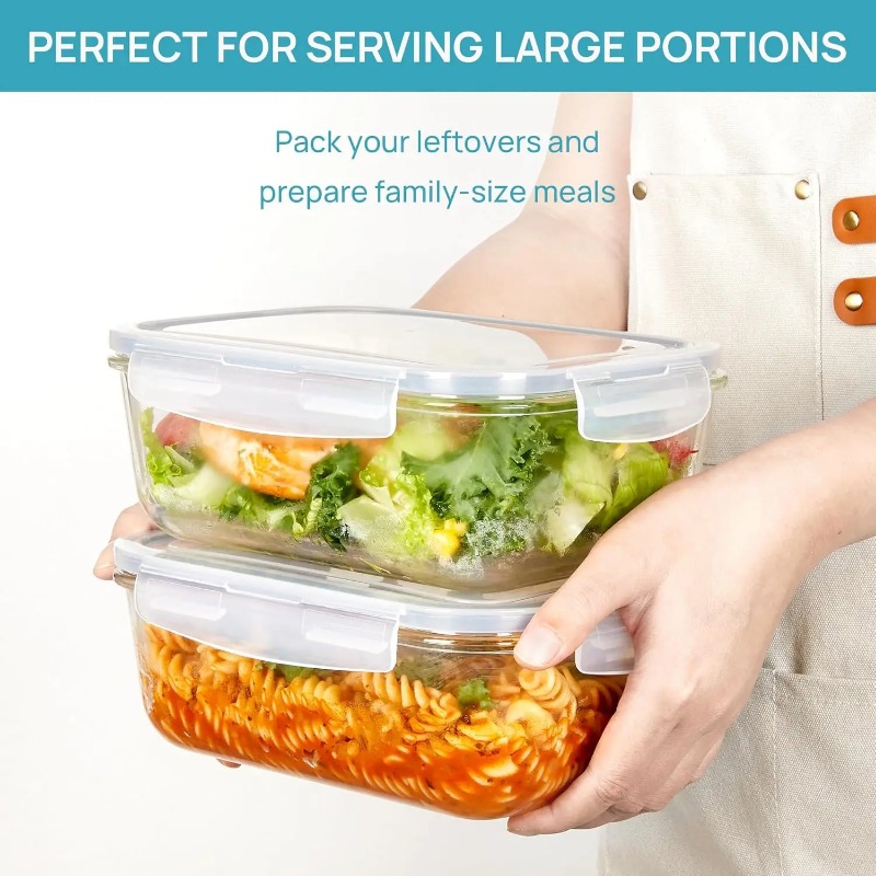 Conjunto de 18 Recipientes de  - Meal Prep Jars With Lids avaliação e preço